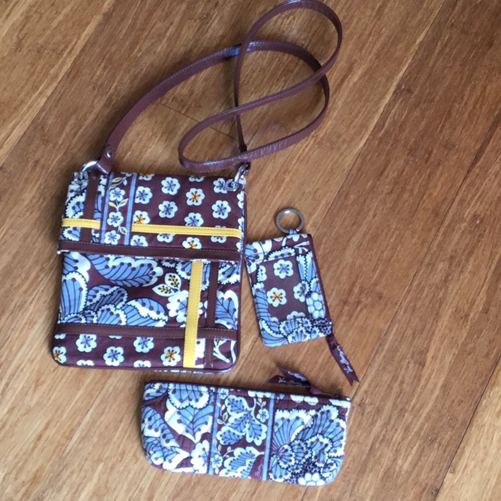 Vera Bradley 3 Piece Bag Set